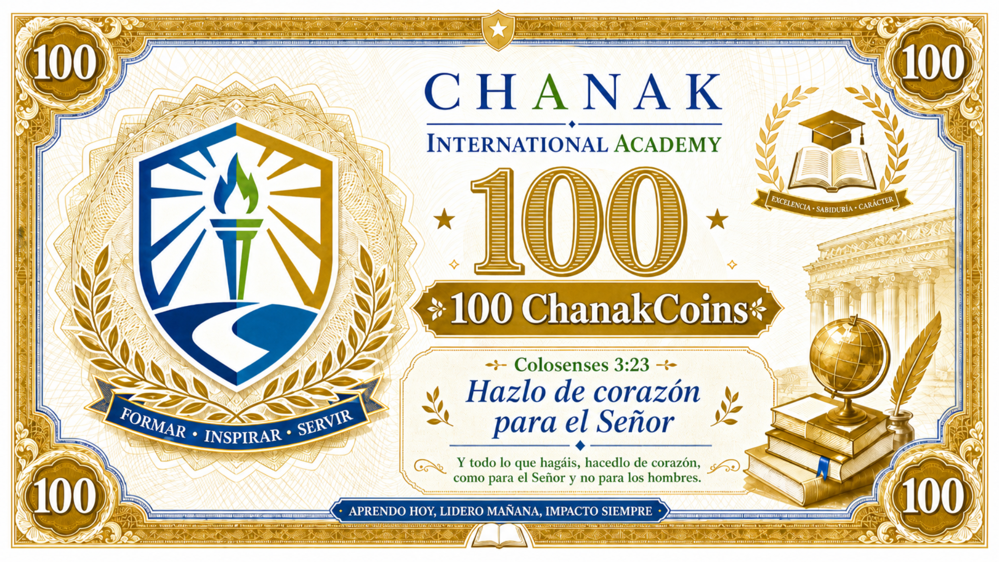 100 ChanakCoins